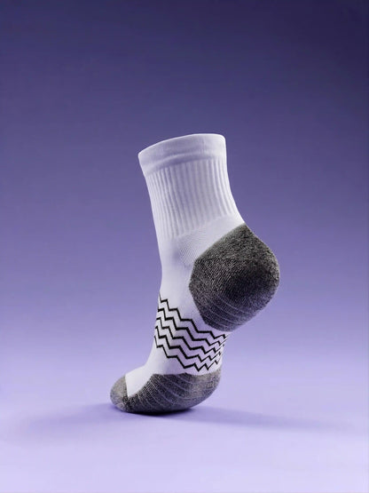 Active Quarter Sock 3-Pack | White Pack