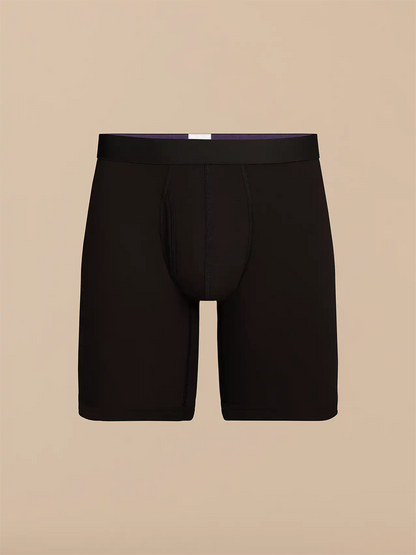 UltraModal™ Core Long Boxer Brief w/ Fly | Black