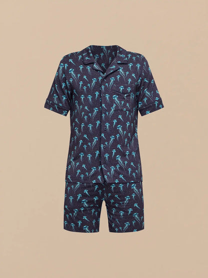 UltraModal™ Short Sleeve PJ Set - Men's | Starry Jellies