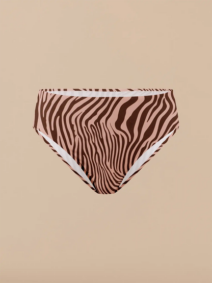 Seamless Tanga | Blush Zebra