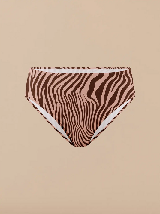 Seamless Tanga | Blush Zebra