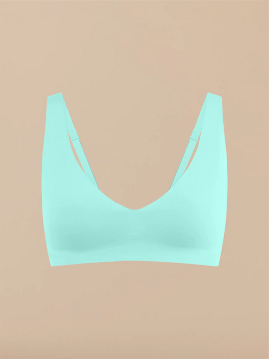 Seamless Plunge Bralette | Caribbean
