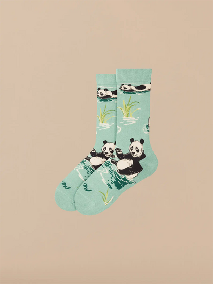 Heritage Crew Sock | Panda Bath