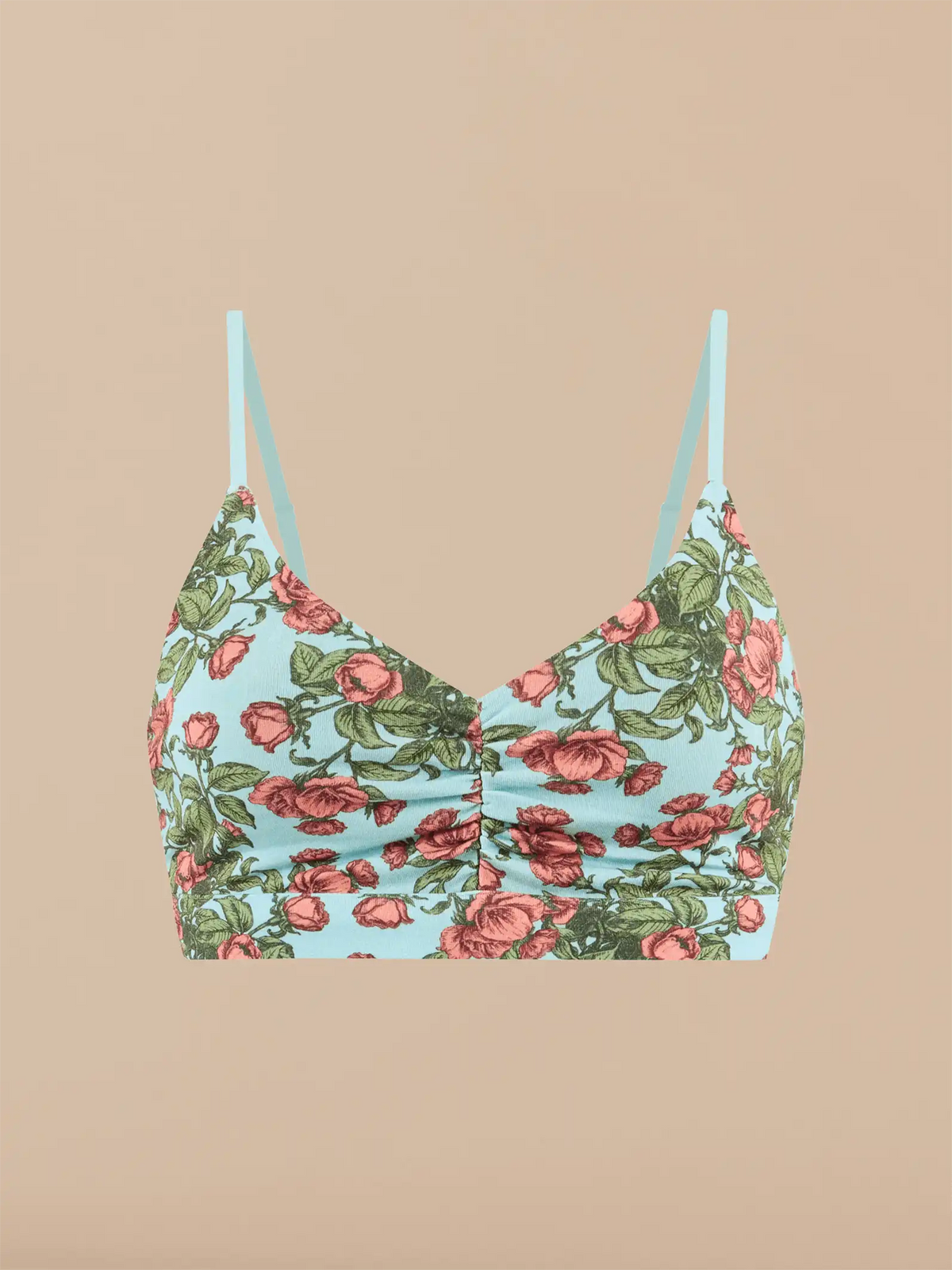 UltraModal™ FeelFree Ruched Bralette | Peonies