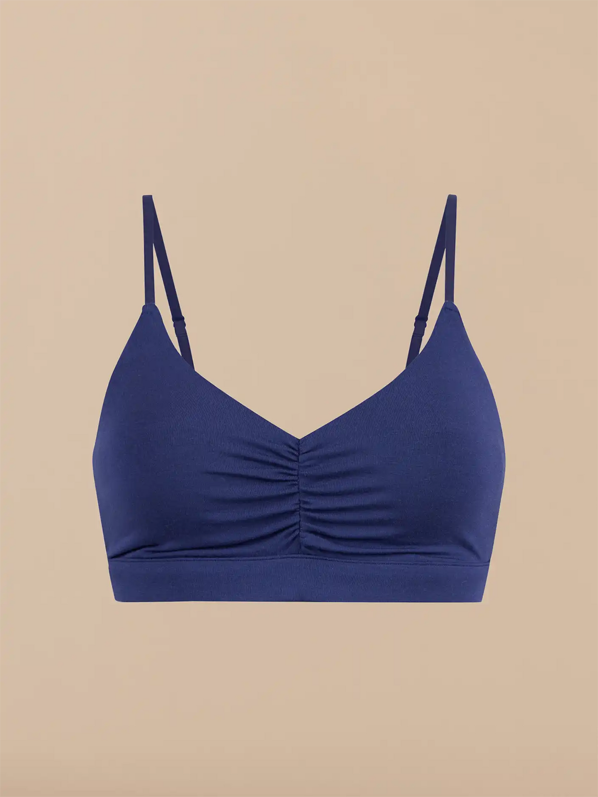 UltraModal™ FeelFree Ruched Bralette with Cups | Navy