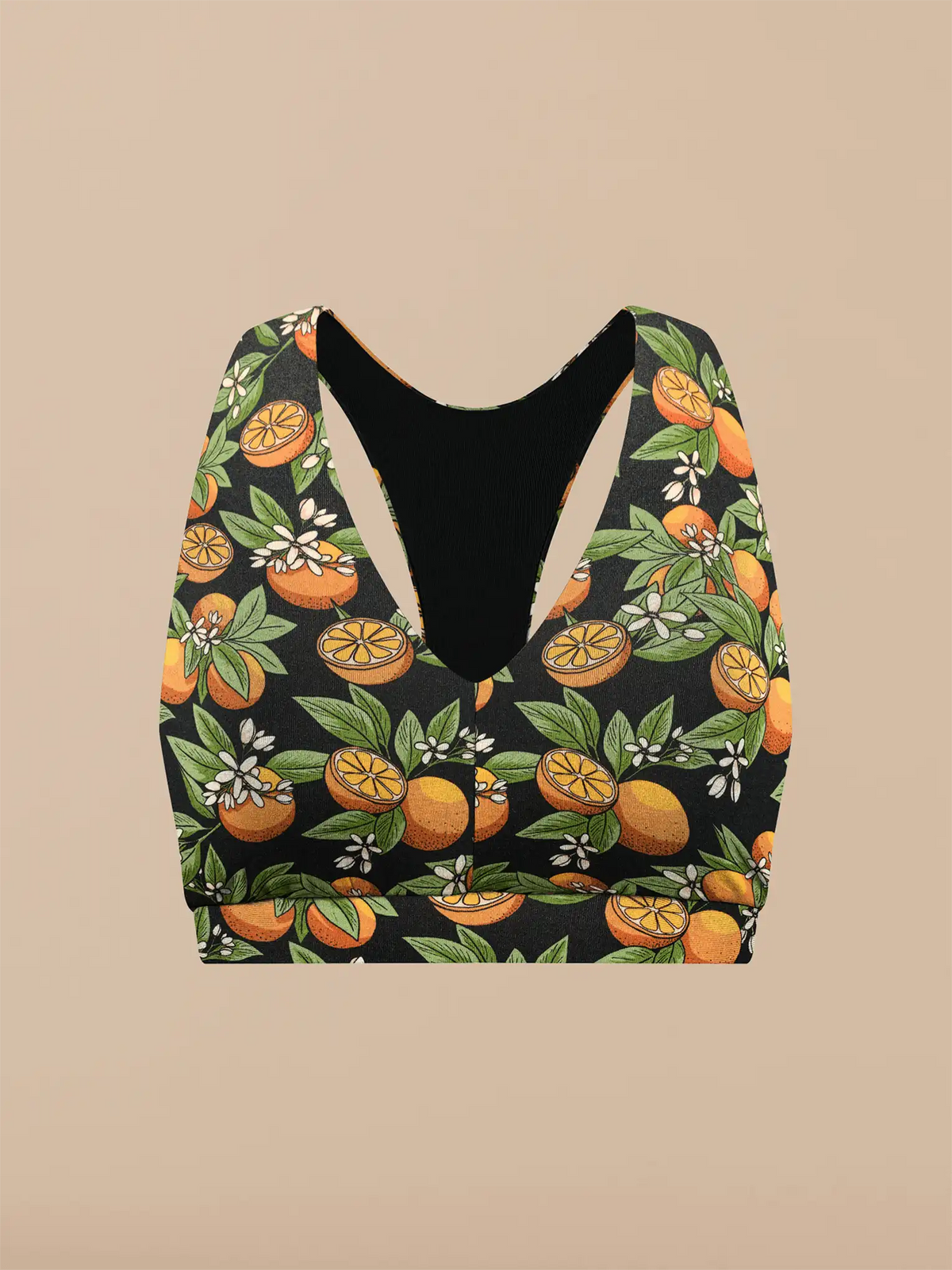 UltraModal™ FeelFree Curvy Racerback Bralette | Tangerine Dreams