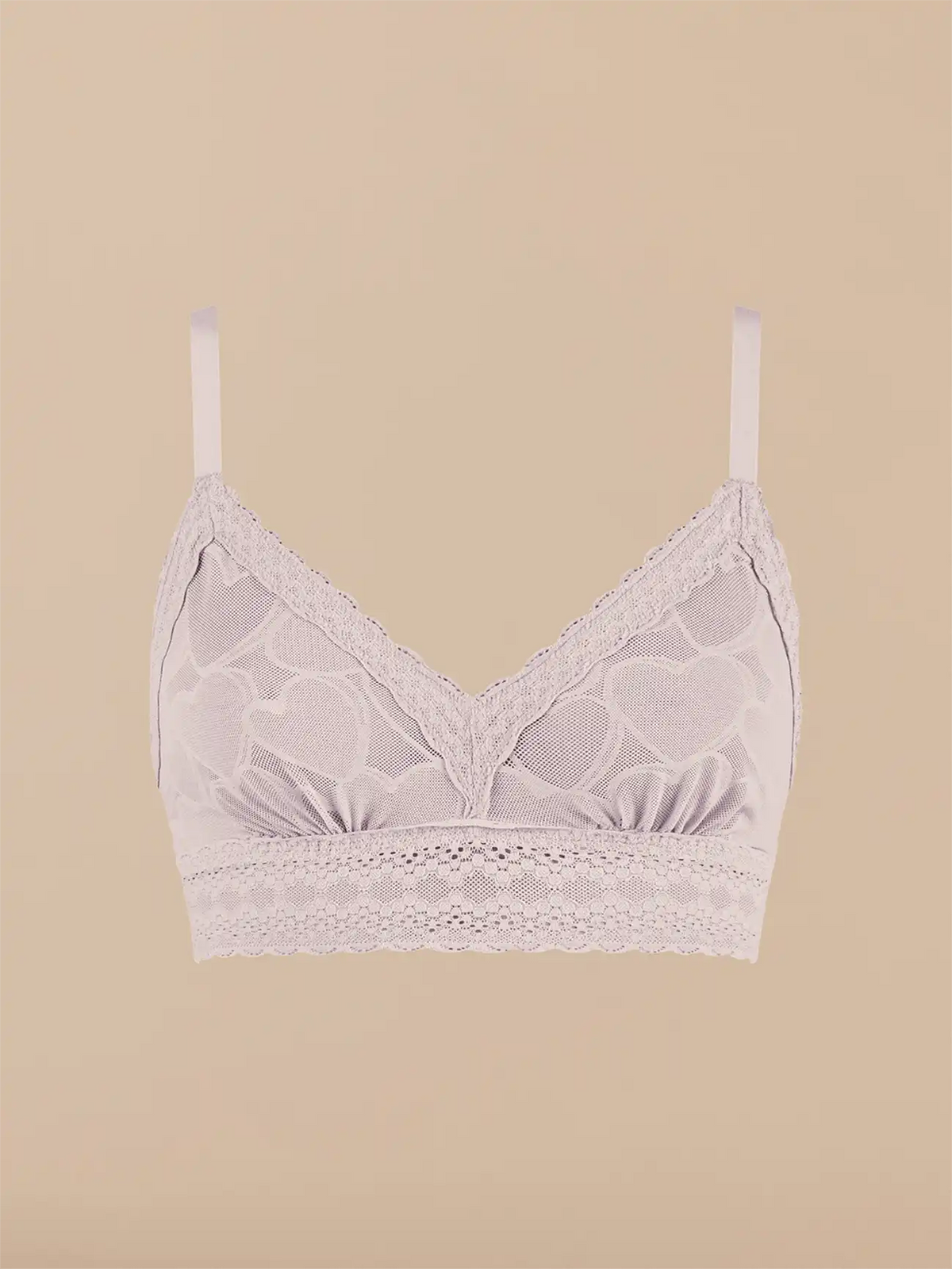 All Over Lace Longline Bralette | Iris Hearts