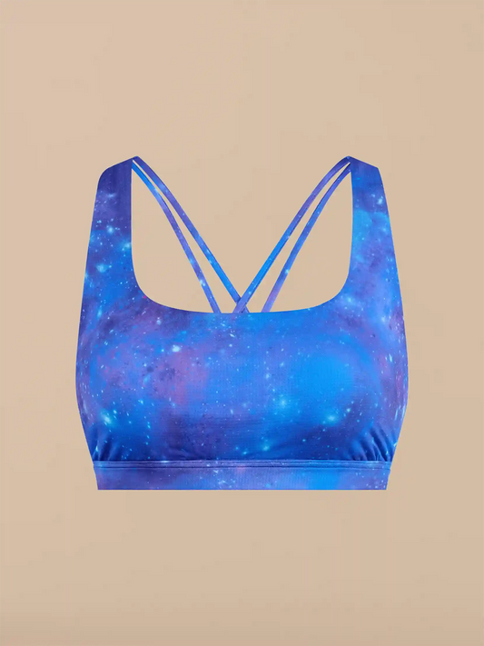 Breathe Strappy Back Bralette | Cosmos