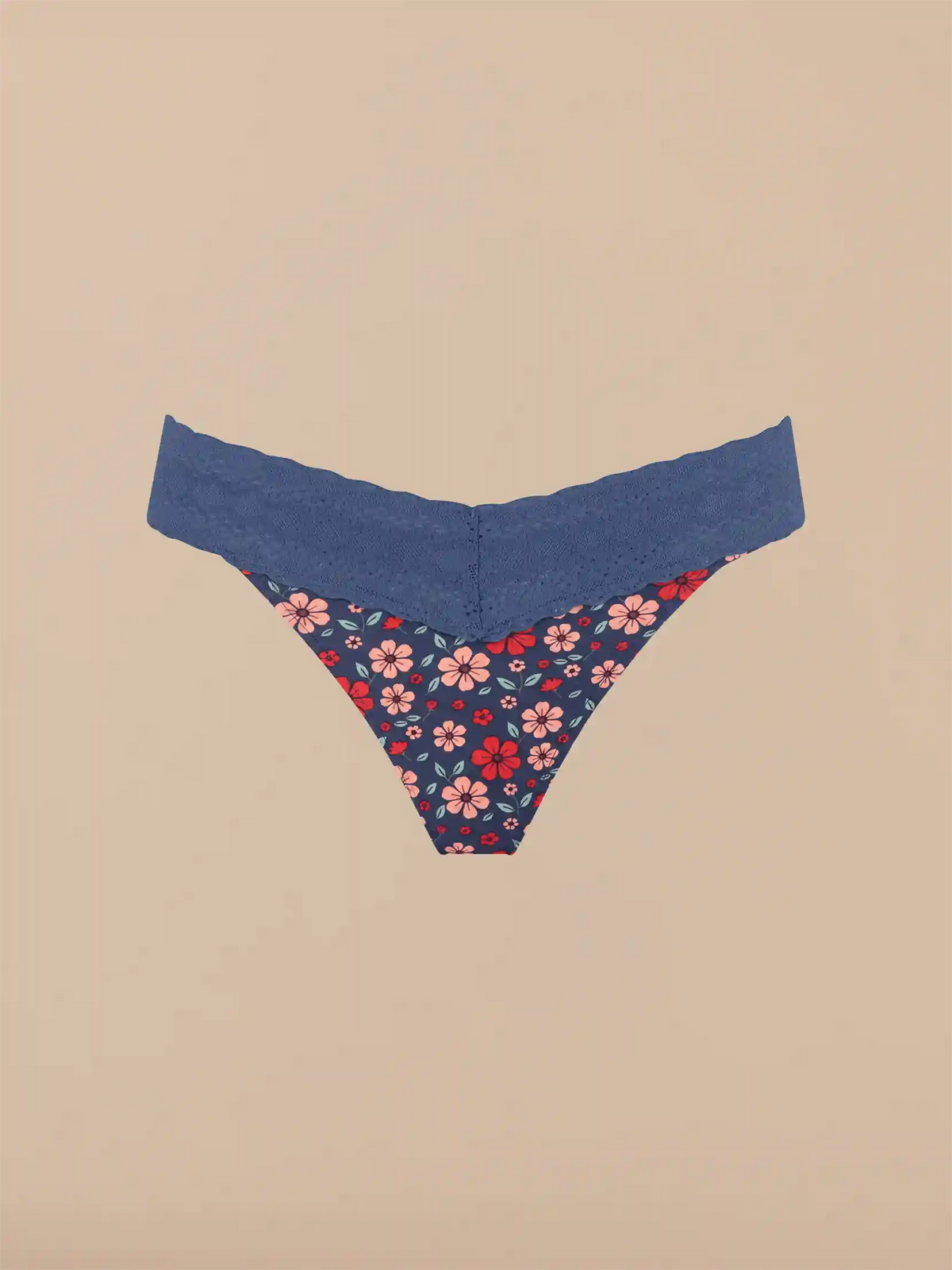 UltraModal™ Lace V-Front Thong | Sweet Bloom