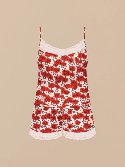 UltraModal™ Lace PJ Set | Rosy Cheeks