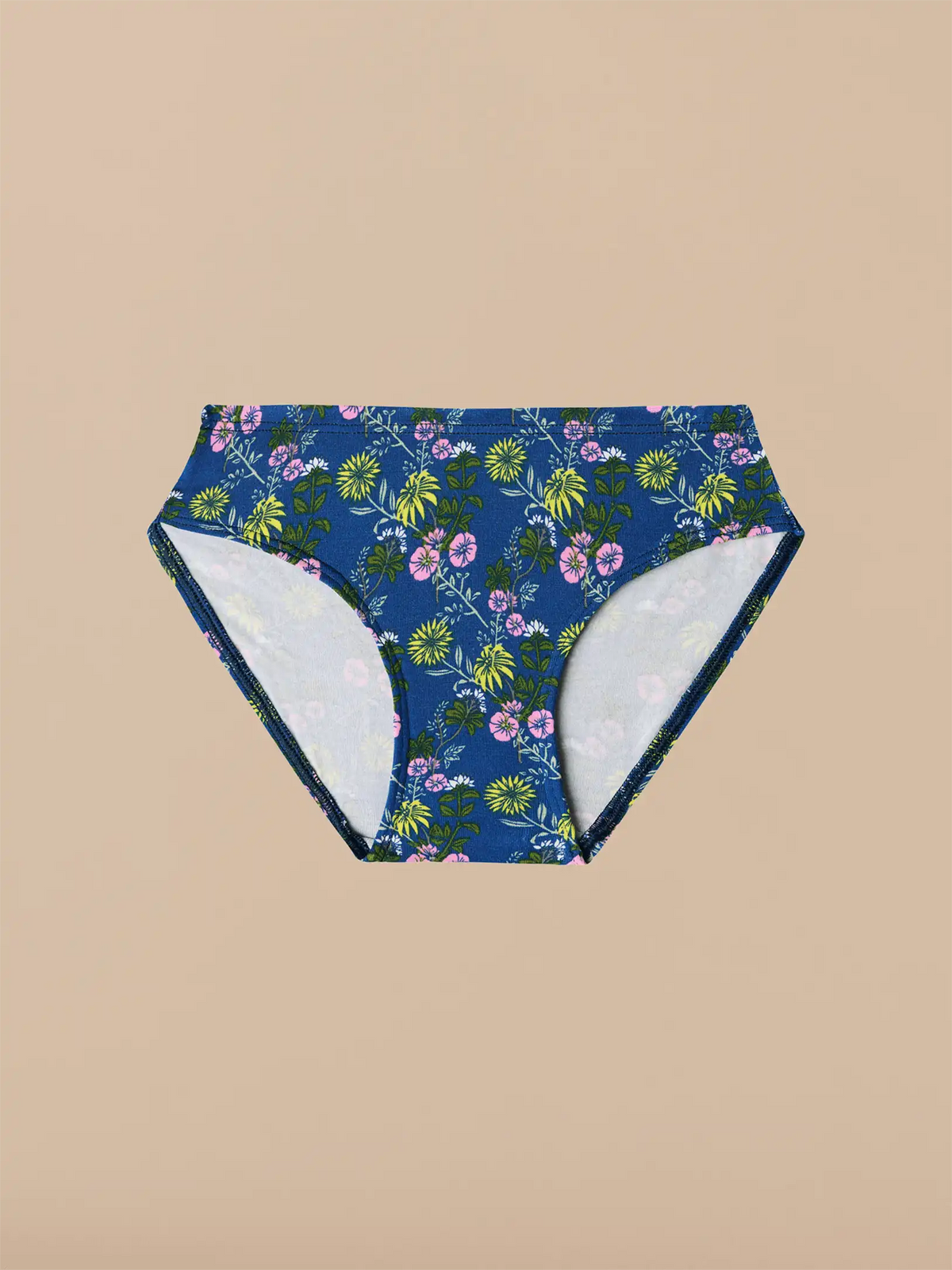 UltraModal™ Kids FeelFree Girls Bikini Brief 6-Pack | Flower Friends Pack
