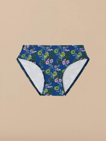 UltraModal™ Kids FeelFree Girls Bikini Brief 6-Pack | Flower Friends Pack