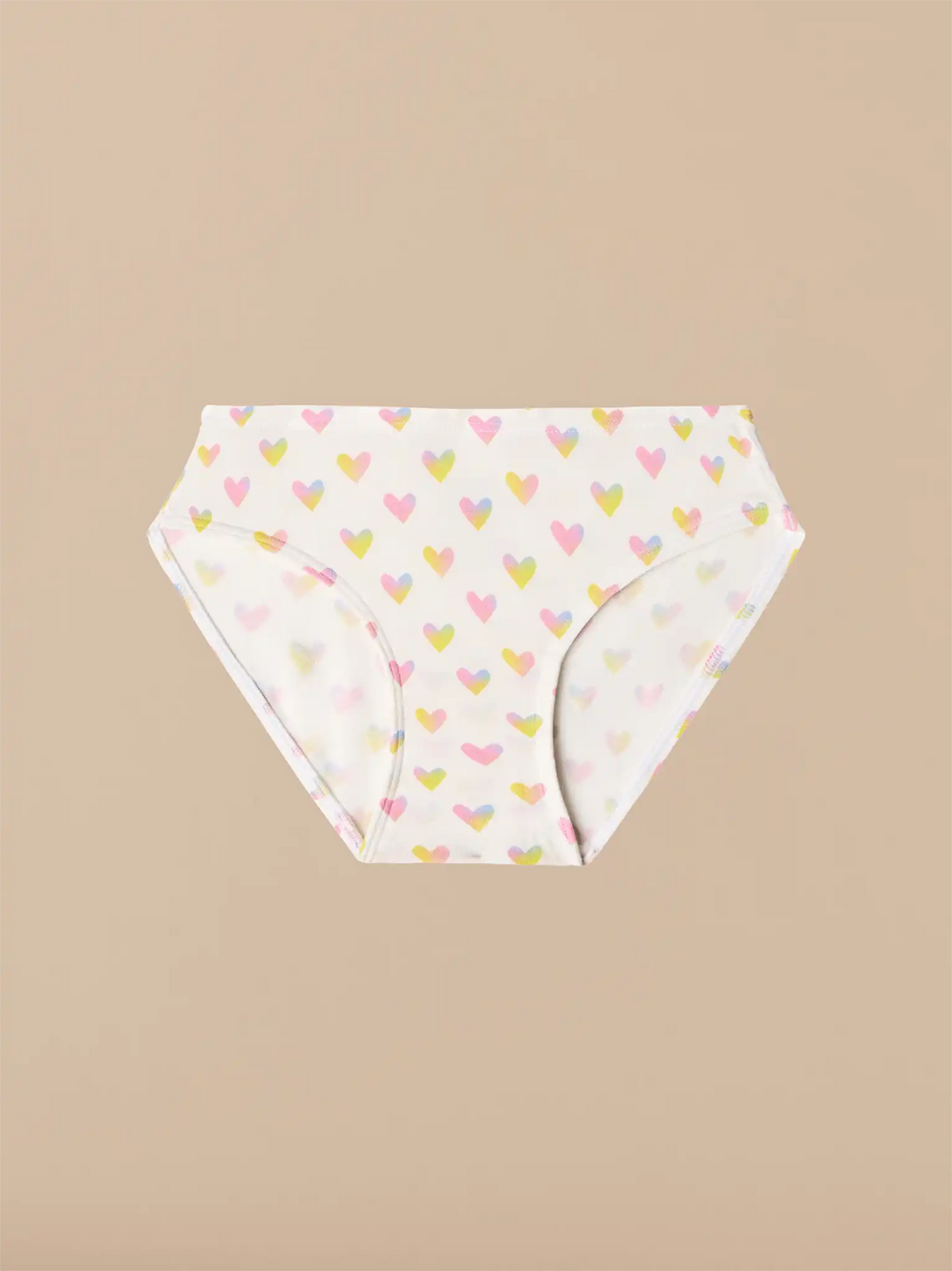 UltraModal™ Kids FeelFree Girls Bikini Brief 6-Pack | Seashore Heart Pack