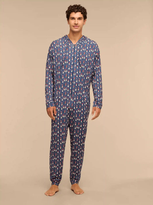Men's UltraModal™ Onesie |  Penguin Parade