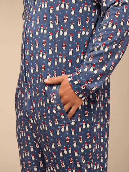 Men's UltraModal™ Onesie |  Penguin Parade