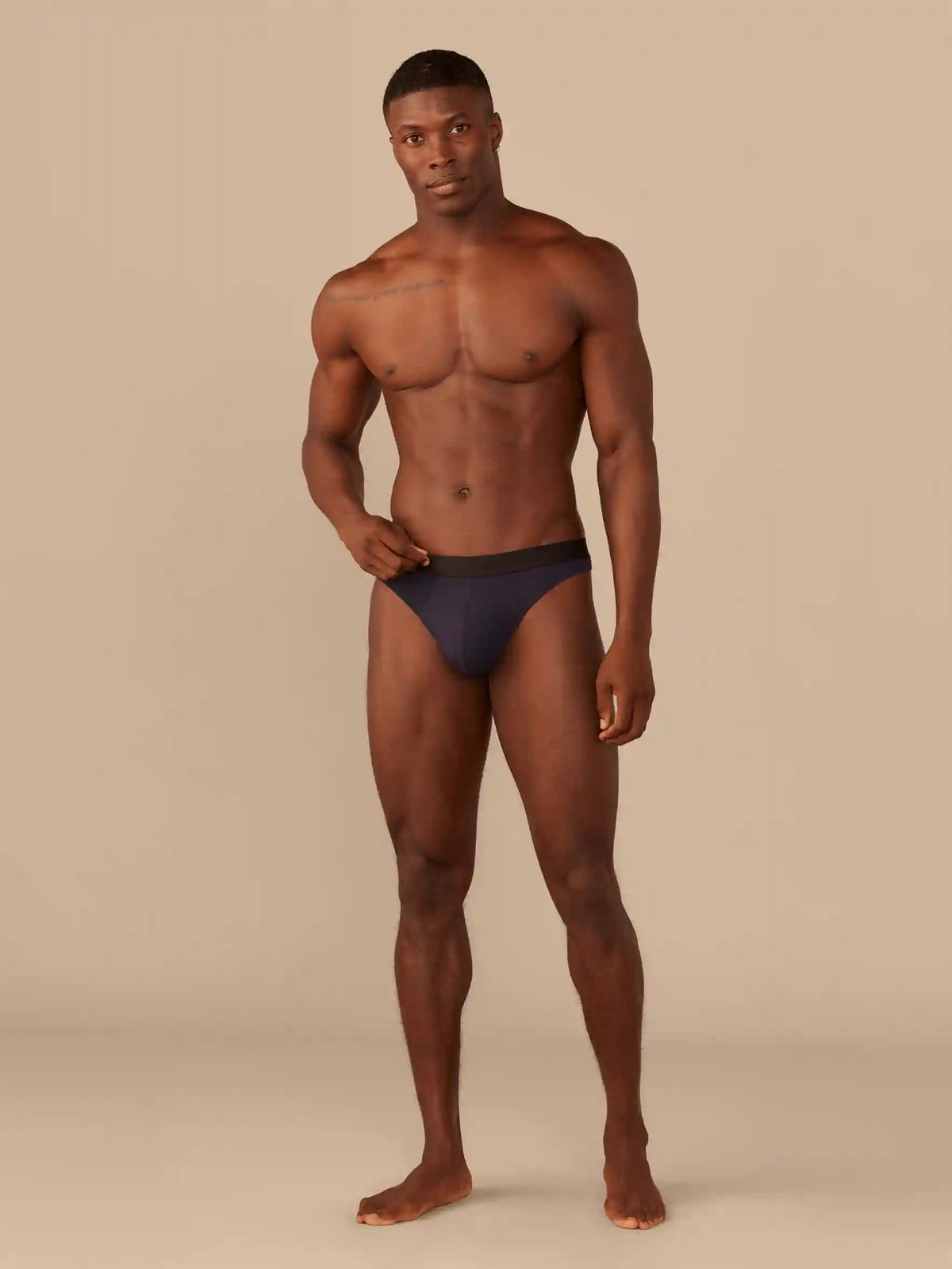 UltraModal™ Core Pouch Front Thong | Dark Sapphire