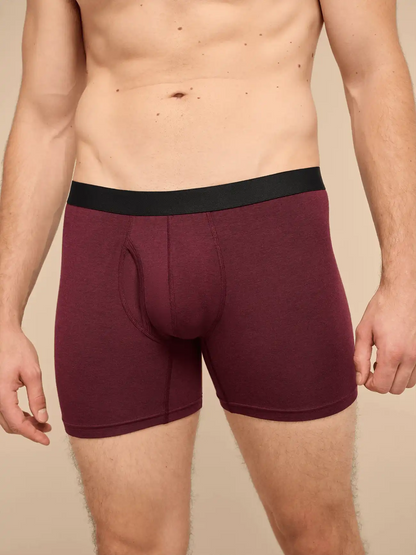 UltraModal™ Core Boxer Brief w/ Fly | Heather Plum