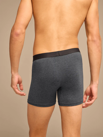 UltraModal™ Core Boxer Brief w/ Fly | Heather Charcoal