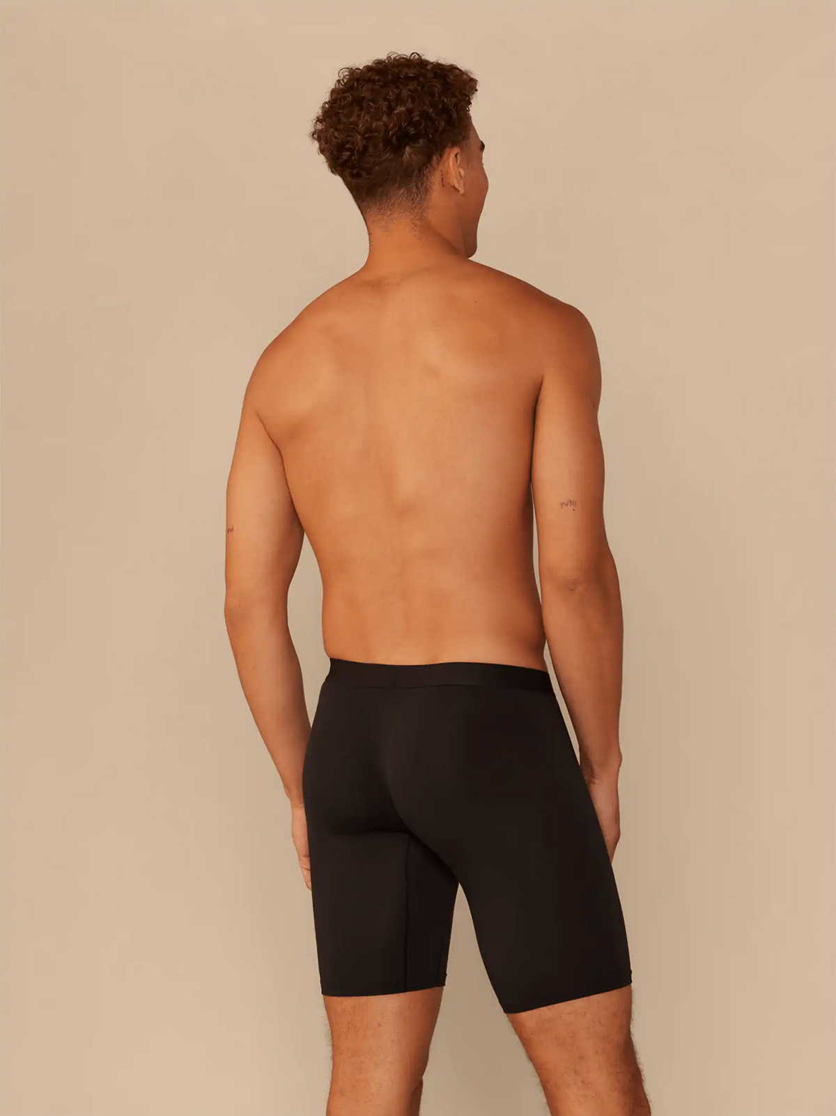 UltraModal™ Core Long Boxer Brief w/ Fly | Black
