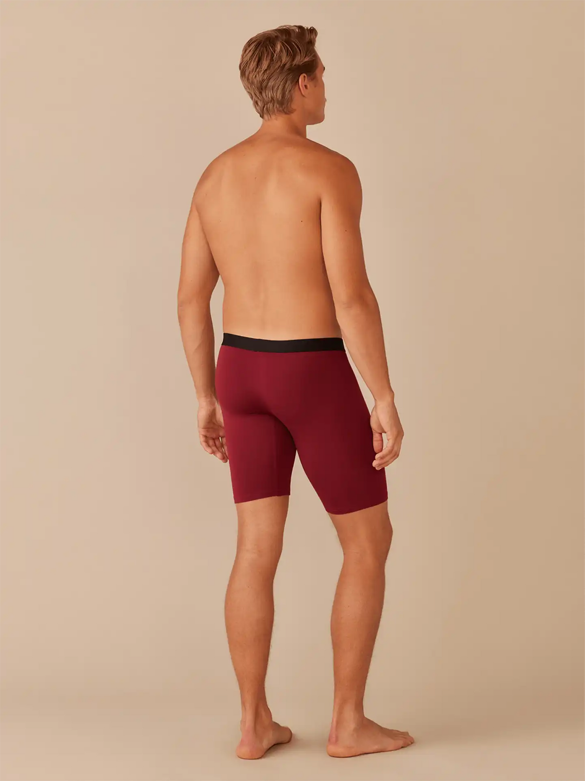 UltraModal™ Core Long Boxer Brief w/ Fly | Cabernet