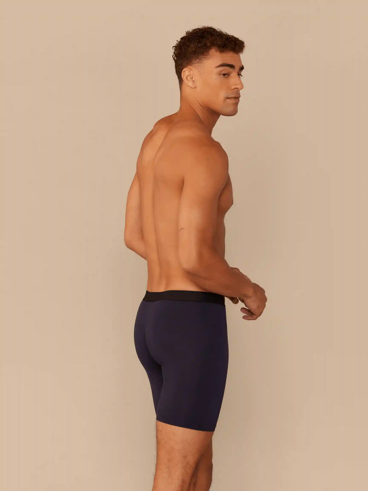 UltraModal™ Core Long Boxer Brief w/ Fly | Dark Sapphire