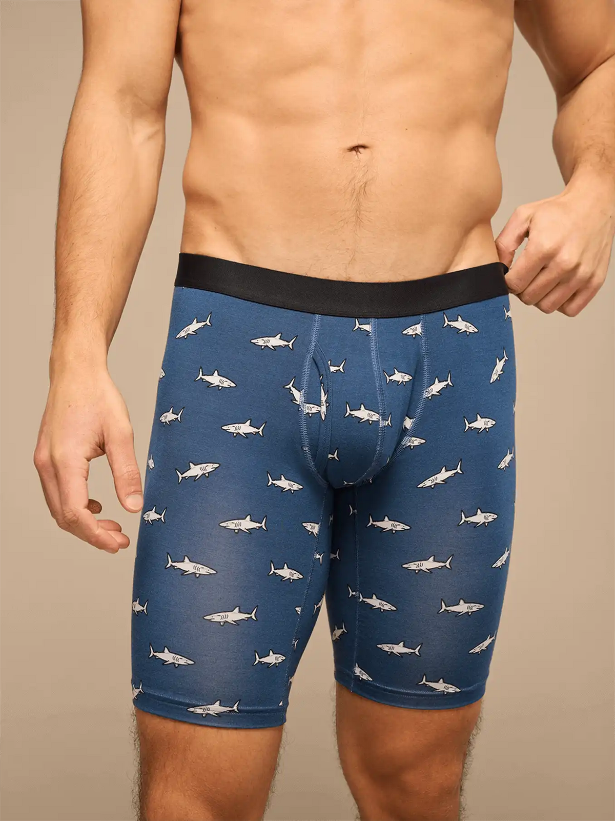UltraModal™ Core Long Boxer Brief w/ Fly | Great White