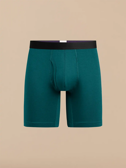 UltraModal™ Core Long Boxer Brief w/ Fly | Blue Spruce