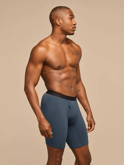 UltraModal™ Core Long Boxer Brief w/ Fly | Black Wild Life