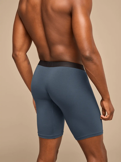 UltraModal™ Core Long Boxer Brief w/ Fly | Electric Hearts 2.0