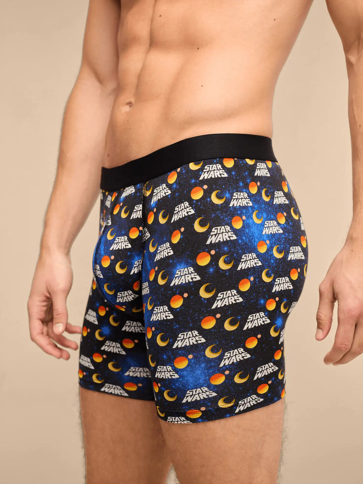 UltraModal™ Core Ball Caddy Boxer Brief w/ Fly | Galaxy Far Far Away