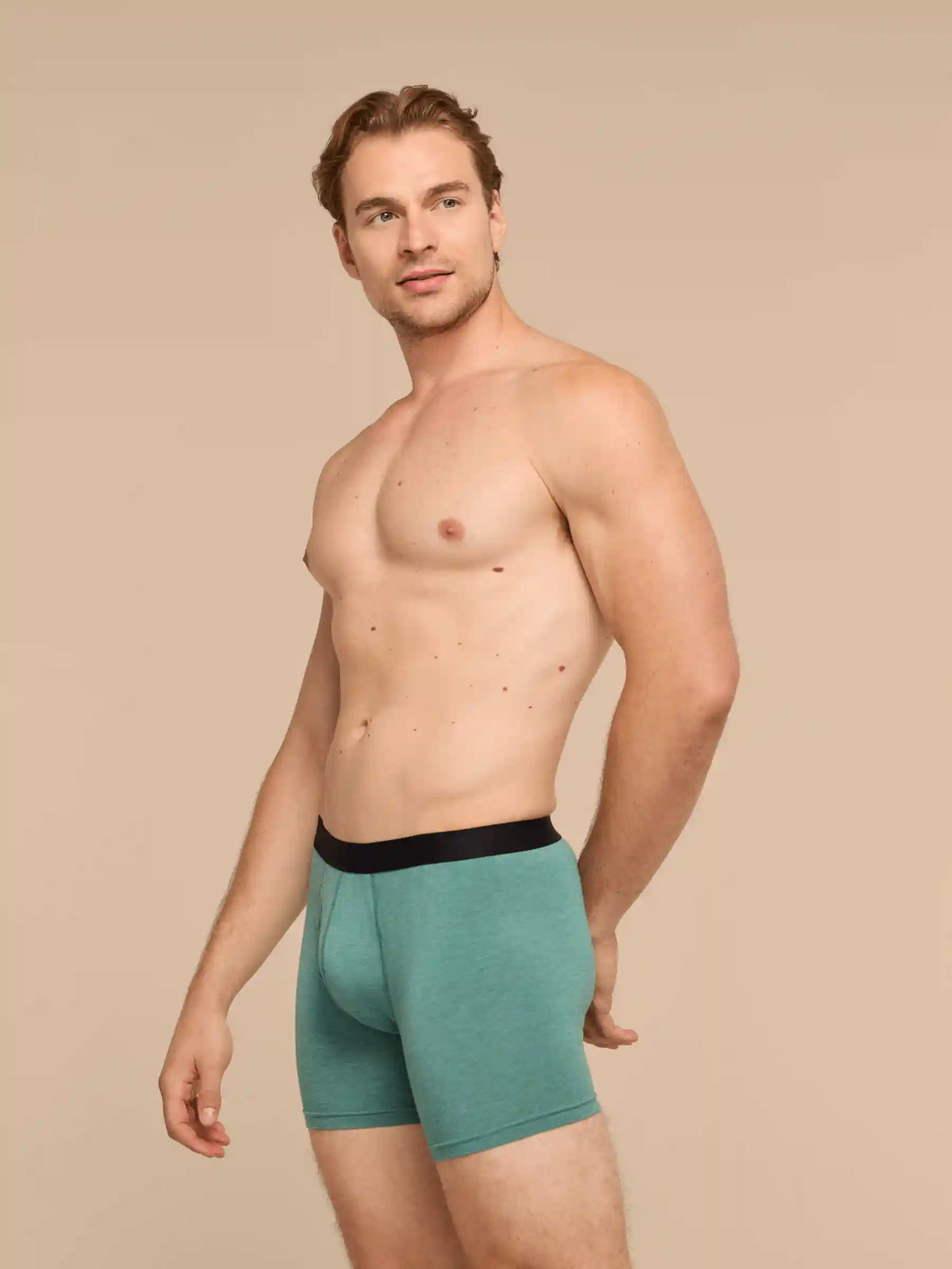 UltraModal™ Core Ball Caddy™ Boxer Brief w/ Fly | Heather Jade