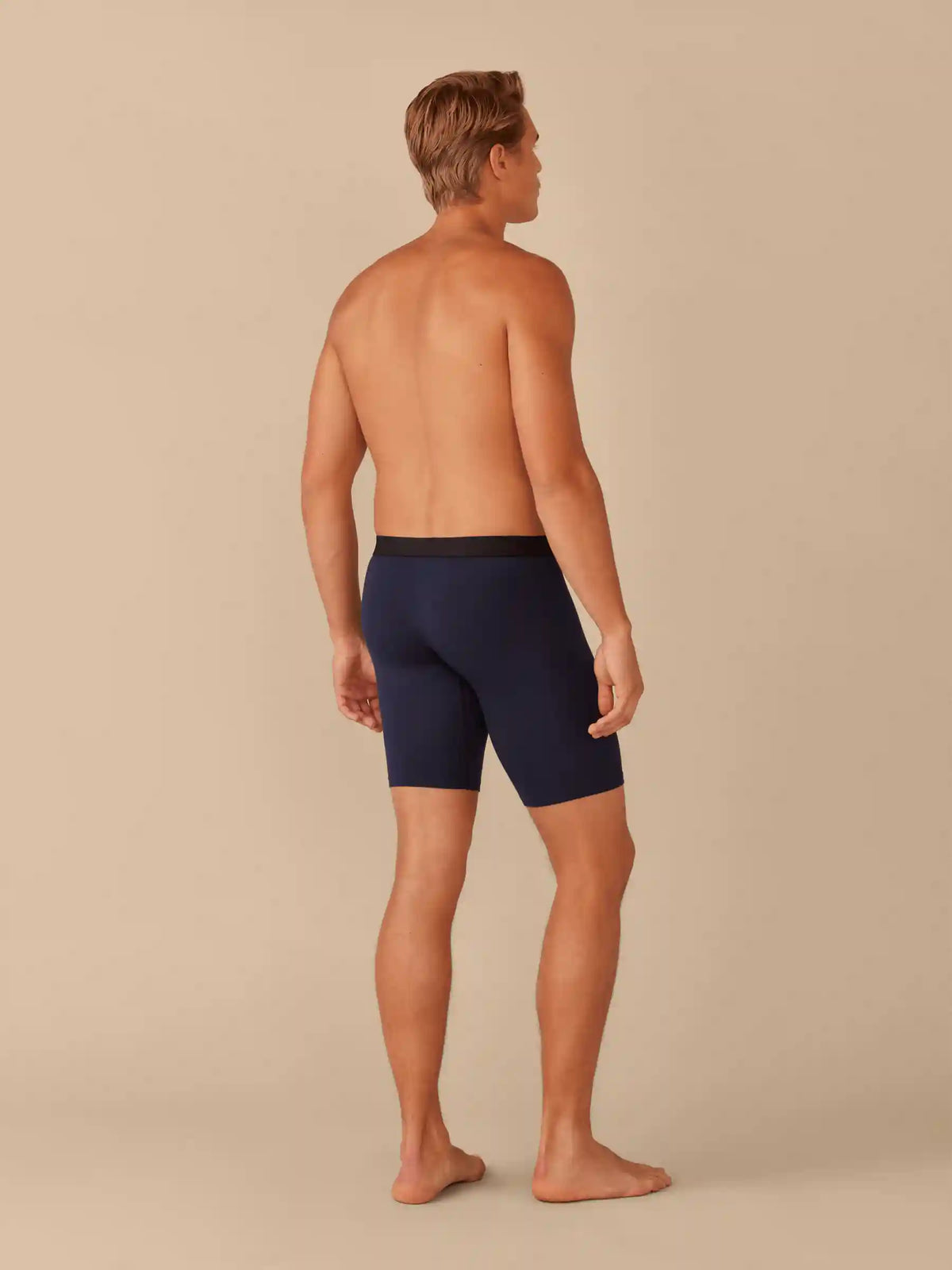 UltraModal™ Core Ball Caddy™ Long Boxer Brief w/ Fly | Dark Sapphire