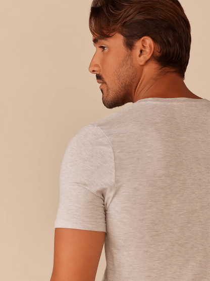 UltraModal™ Lightweight Crew Undershirt | Heather Grey