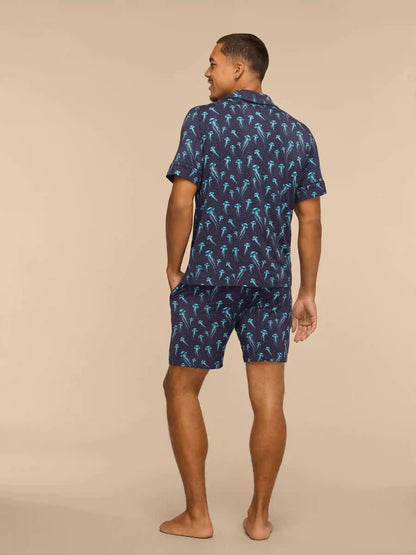 UltraModal™ Short Sleeve PJ Set - Men's | Starry Jellies