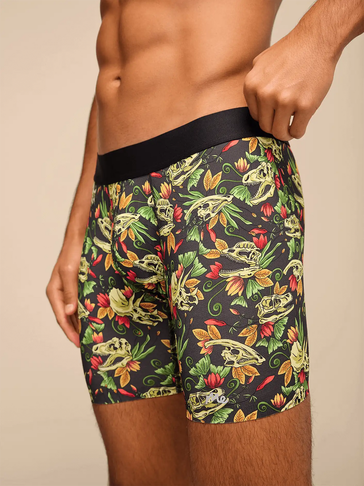 Breathe Boxer Brief w/ Fly | Jurassic Garden