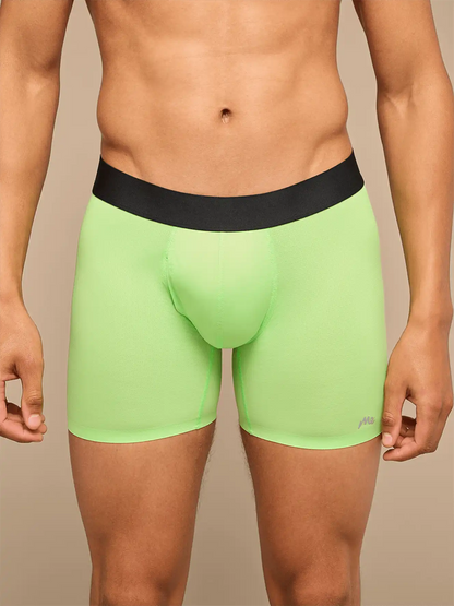 Breathe Boxer Brief w/ Fly | Electric Lime