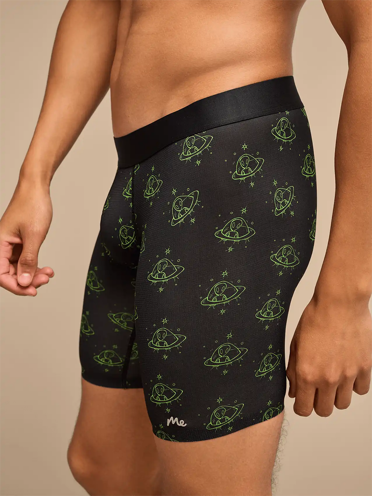 Breathe Long Boxer Brief w/ Fly | Martians