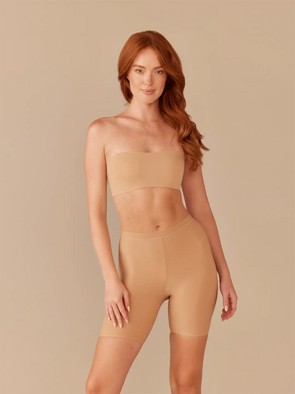 Seamless Long Boyshort | Cocoa