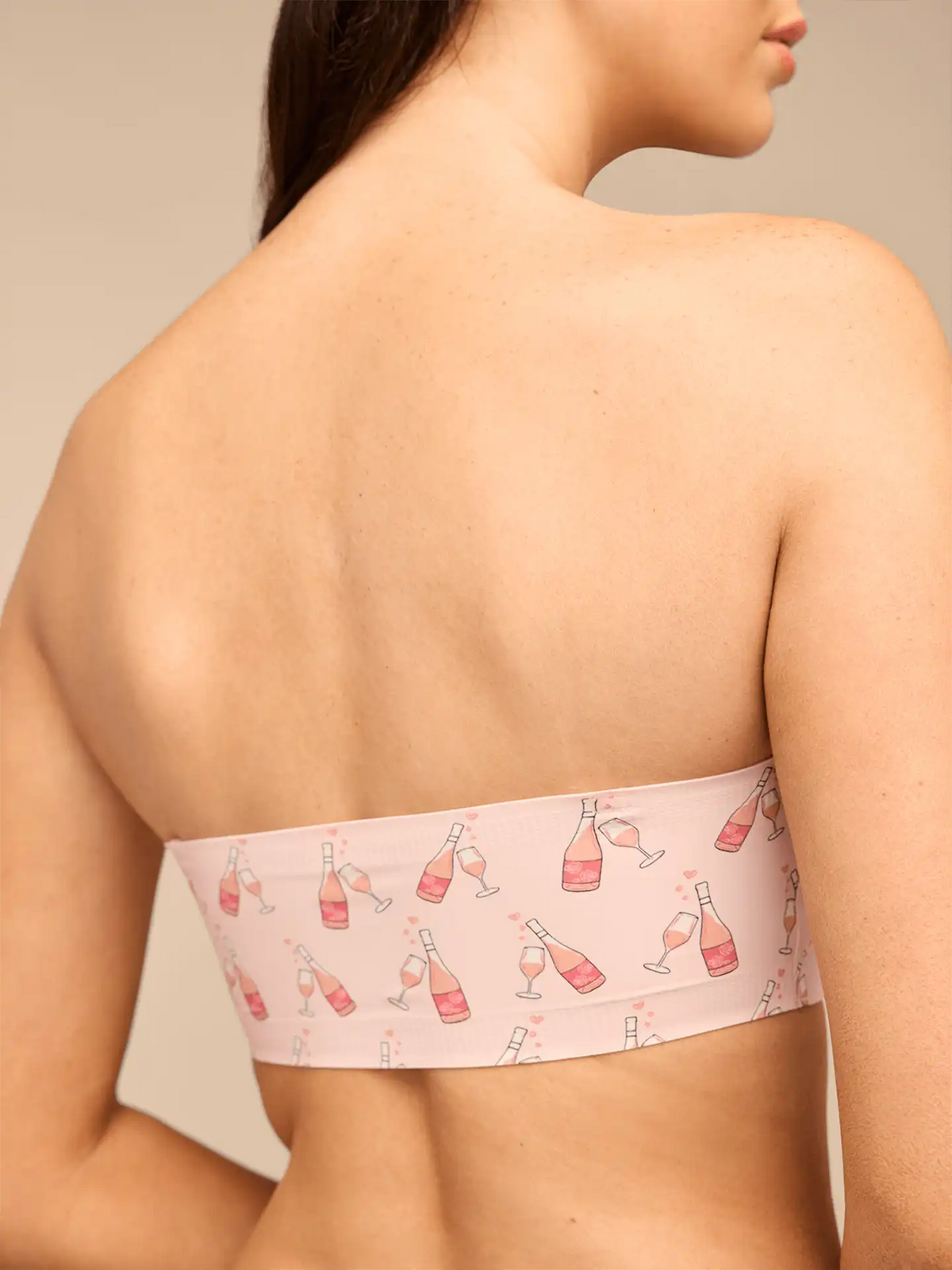 Seamless Bandeau Bralette | Rose All Day