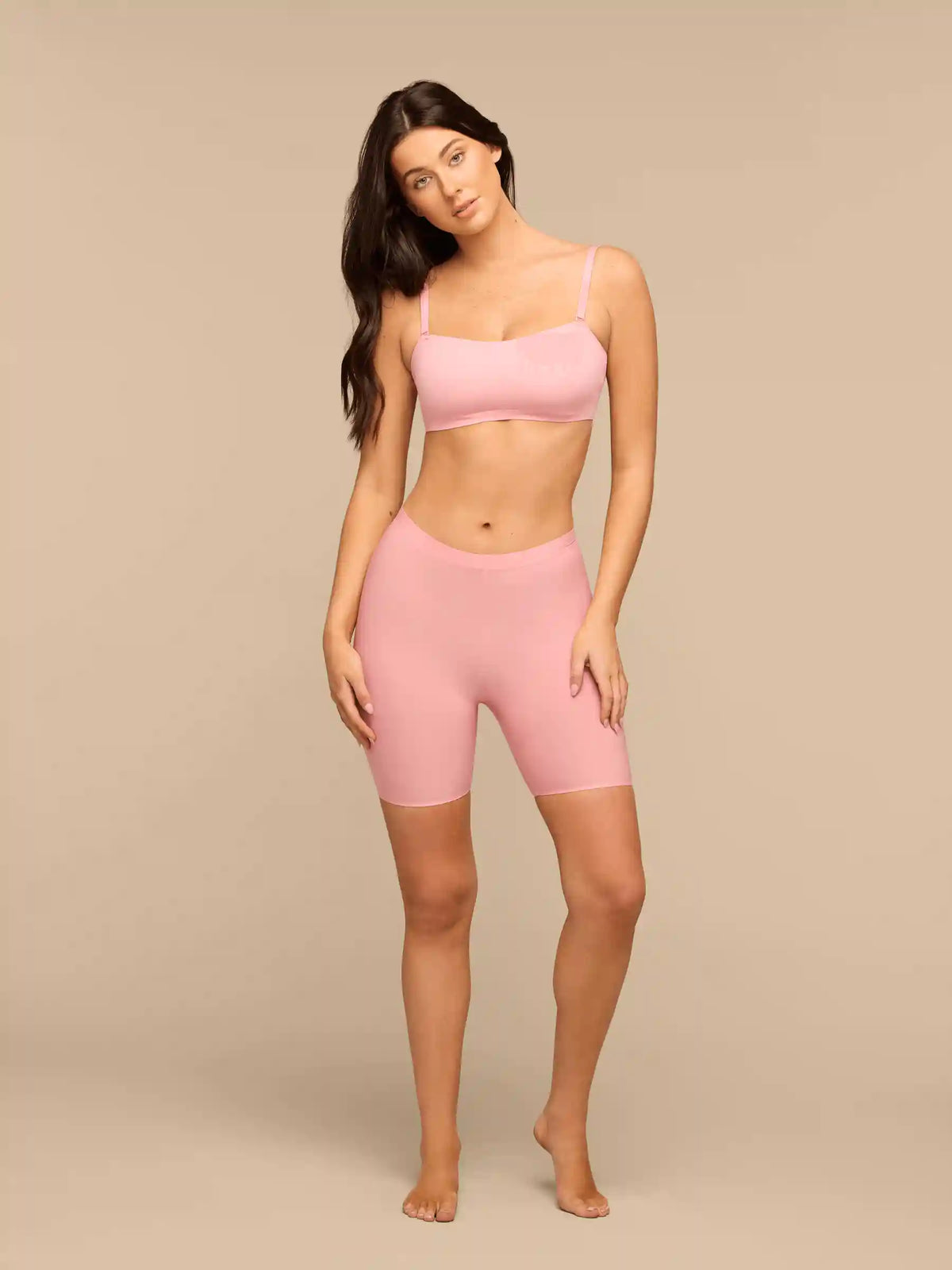 Seamless Bandeau Bralette | Rose