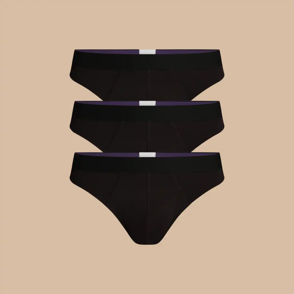 UltraModal™ Core Pouch Front Thong 3-Pack | Black