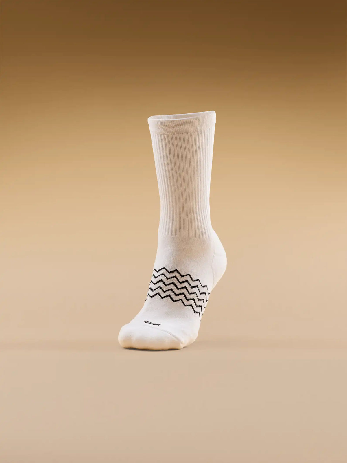Essential Crew Sock | Grey Stripe