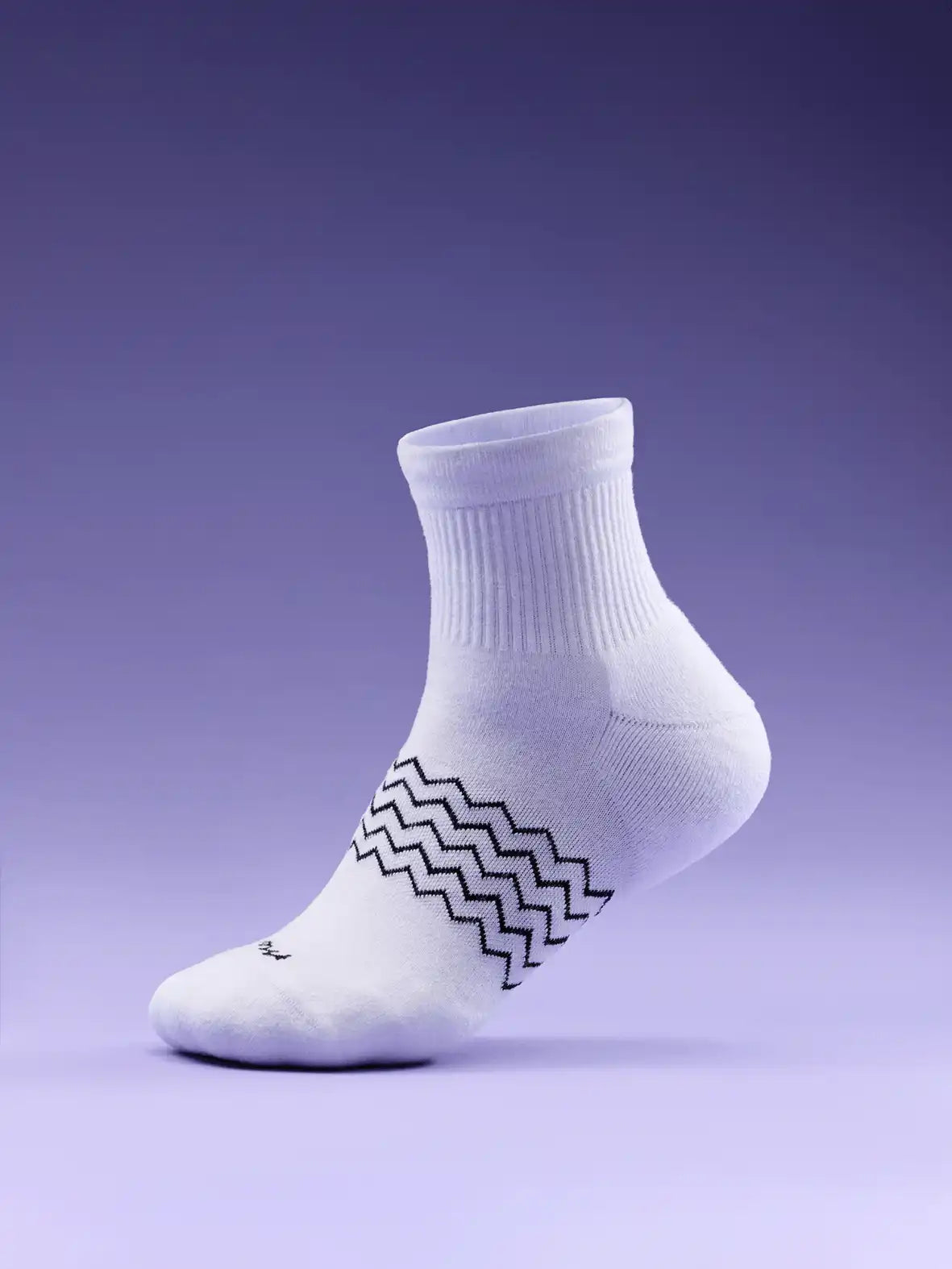 Essential Quarter Sock 6-Pack | White/Heather Grey/Black Pack