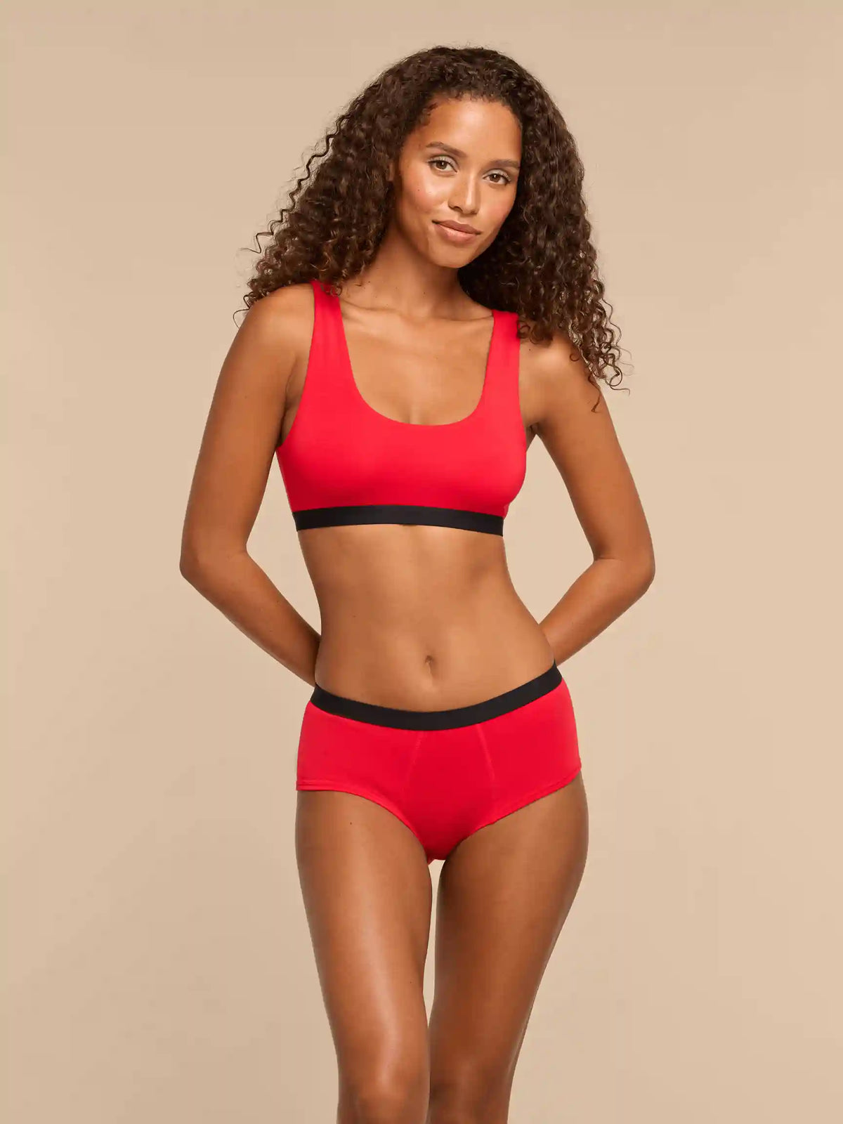 UltraModal™ Core Cheeky Brief | Chili Red