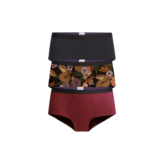 UltraModal™ Core Cheeky Brief 3-Pack | Garden Snake Pack
