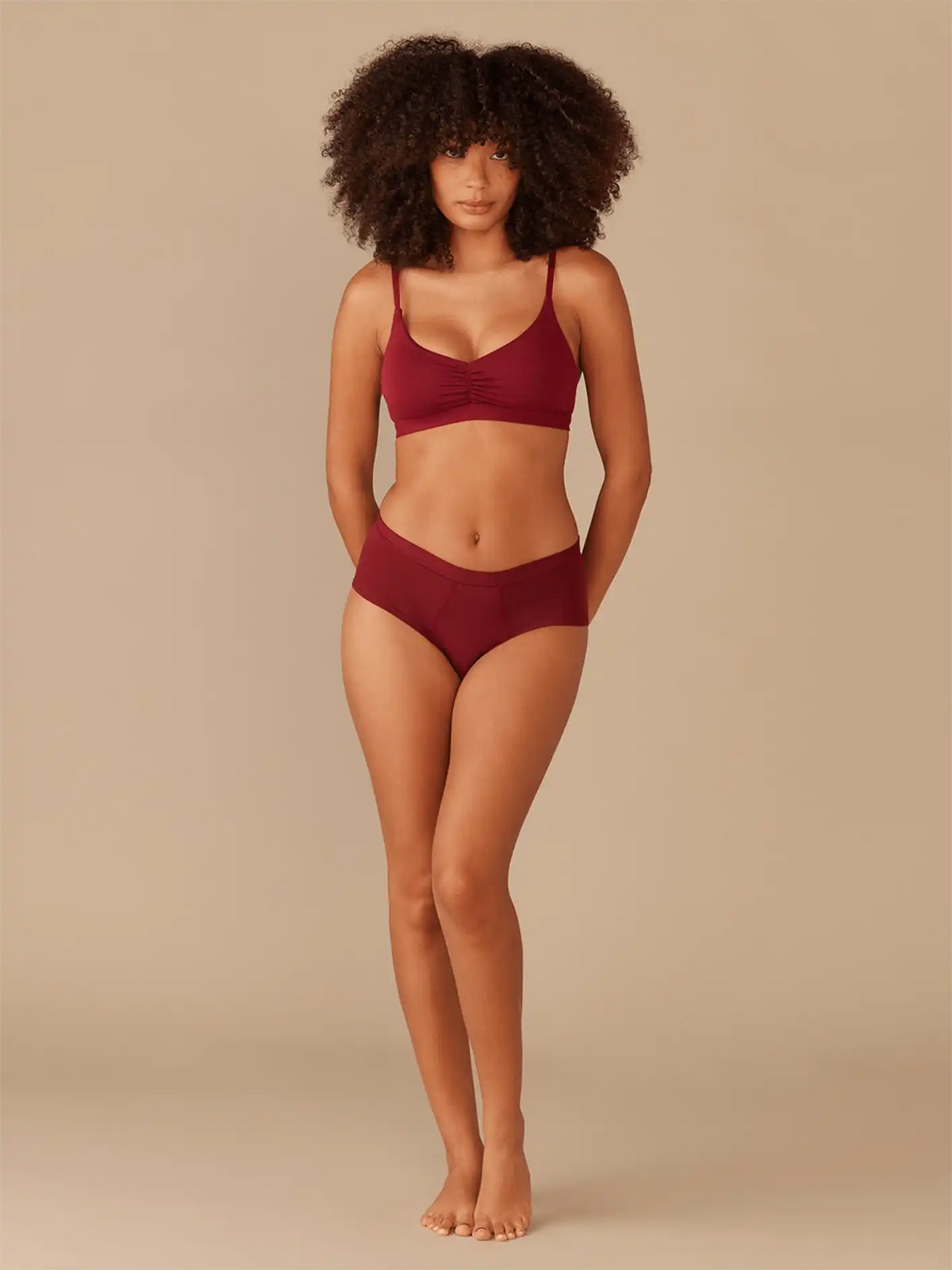 UltraModal™ FeelFree Cheeky Brief | Cabernet