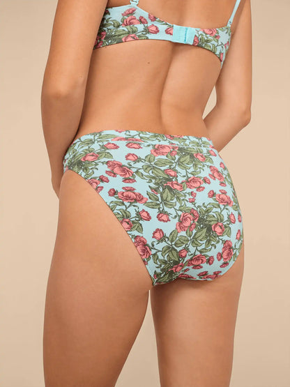 UltraModal™ FeelFree High Leg Bikini | Peonies
