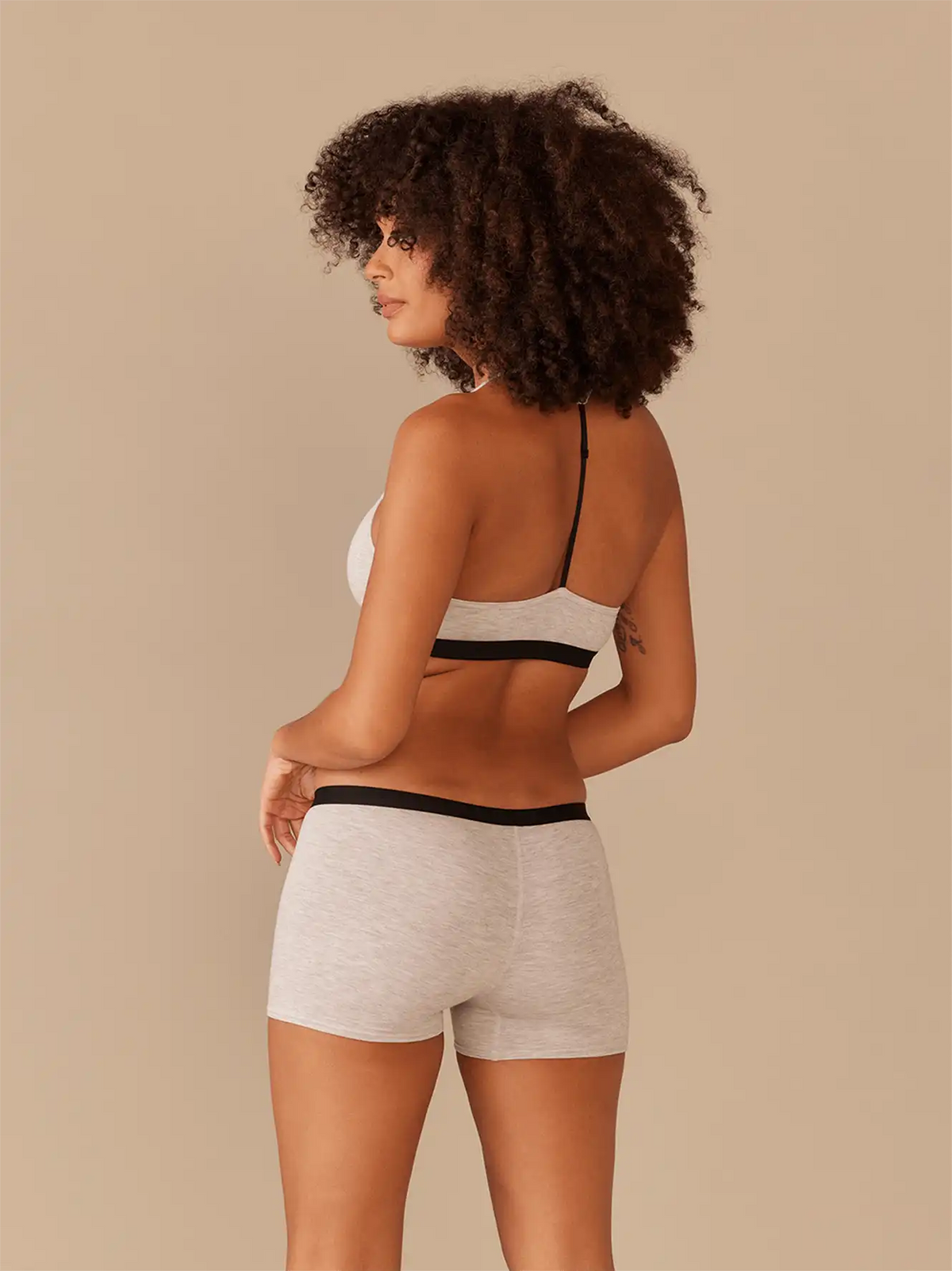 UltraModal™ Core Boyshort | Heather Grey
