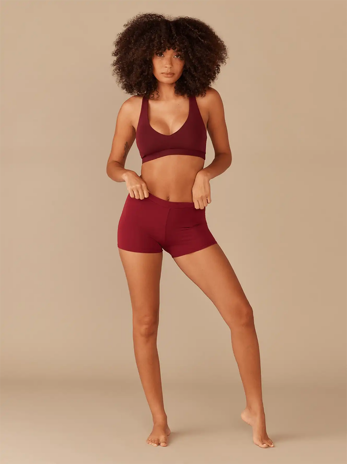 UltraModal™ FeelFree Boyshort | Cabernet