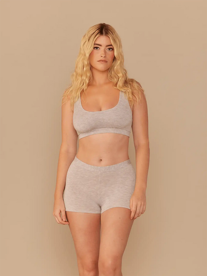 UltraModal™ FeelFree Boyshort | Heather Grey